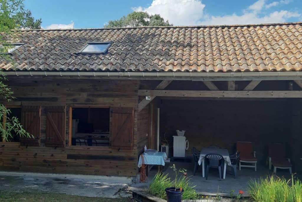 La Cabane Au Fond Du Jardin Arsac Eksteriør bilde
