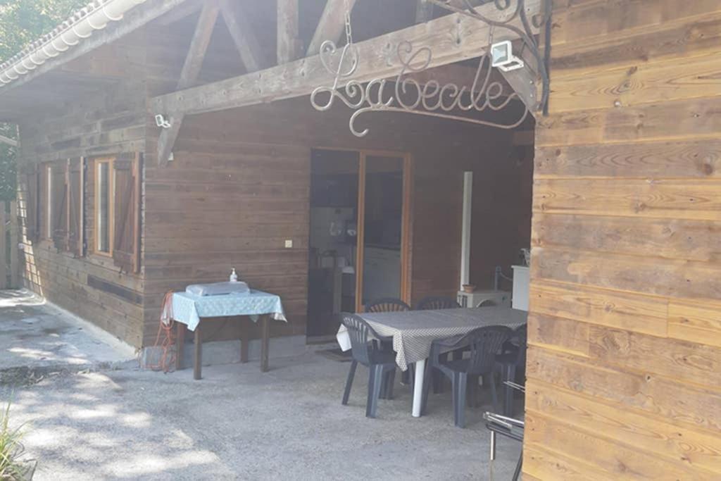 La Cabane Au Fond Du Jardin Arsac Eksteriør bilde